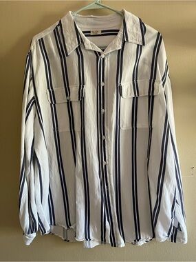 John Galt oversized button up
